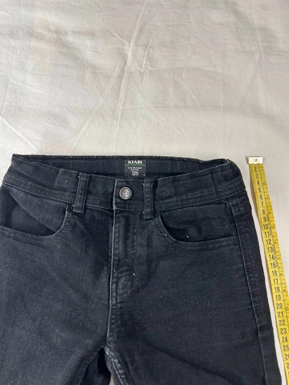 Zwarte slim fit jeans van Kiabi – photo 5